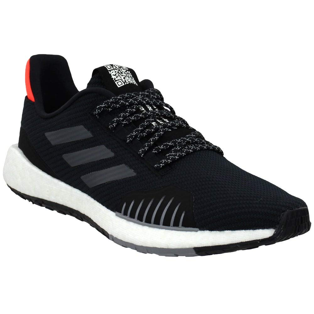 adidas Running PulseBOOST HD Winter Core Black/Grey Six/Solar Red 7 D (M)