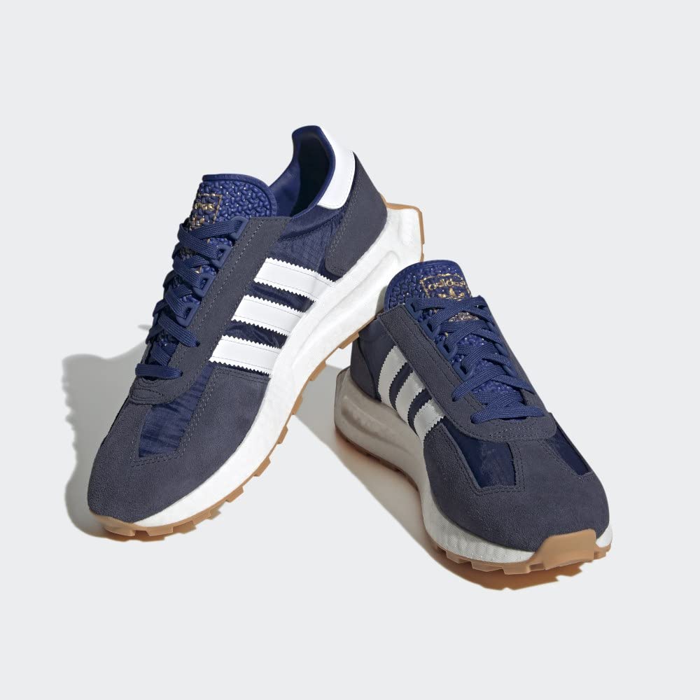 adidas Originals Men's Retropy E5 Sneaker, Victory Blue/White/Shadow Navy, 13