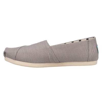 TOMS Womens Alpargata Slip On Flats Casual - Grey - Size 11 B