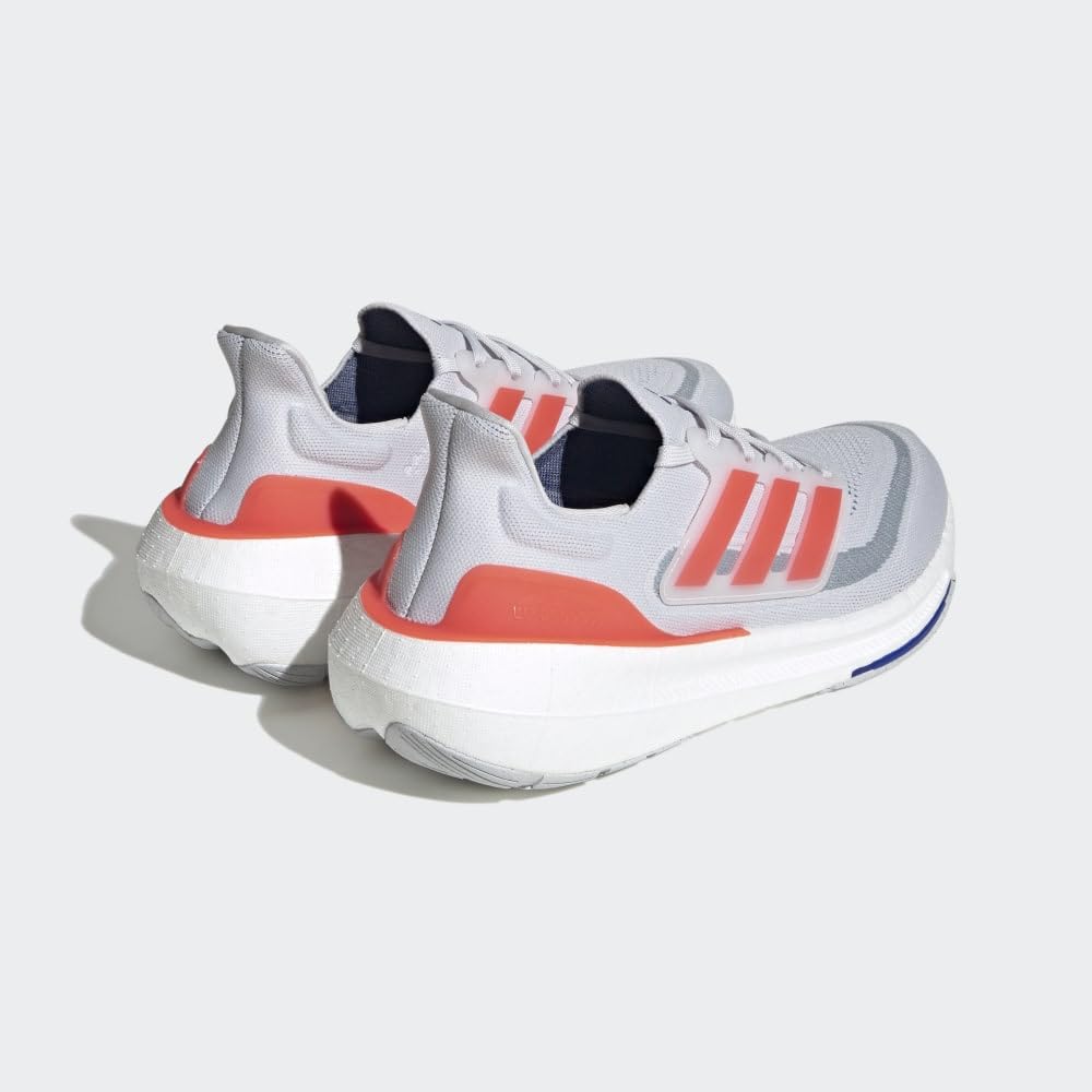 adidas Men's Ultraboost Light Running Shoe 7.5 Dash Grey/Solar Red/Lucid Blue