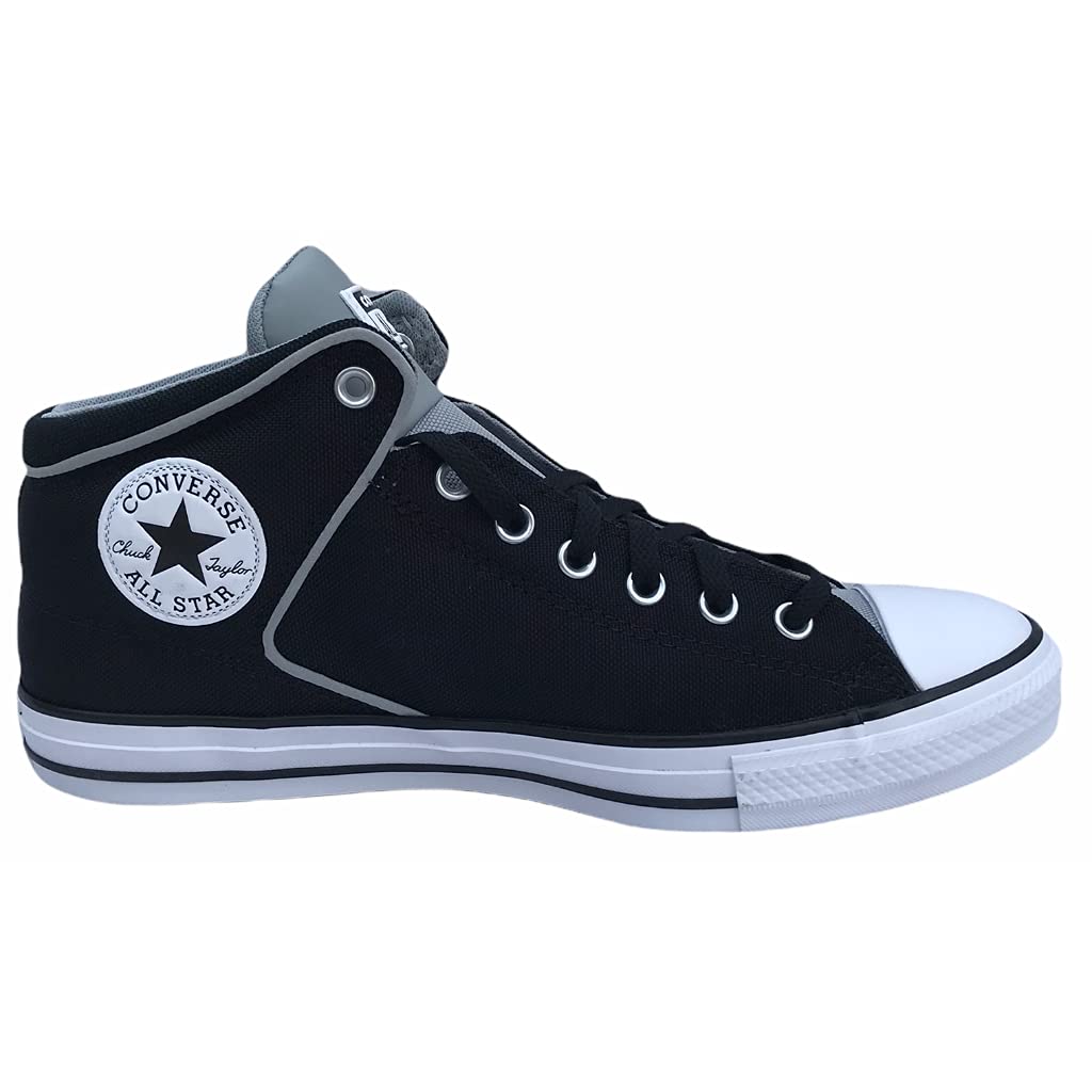 Converse Men's Chuck Taylor All Star High Street Space Explorer Sneaker, Black/Stone Grey, 11.5