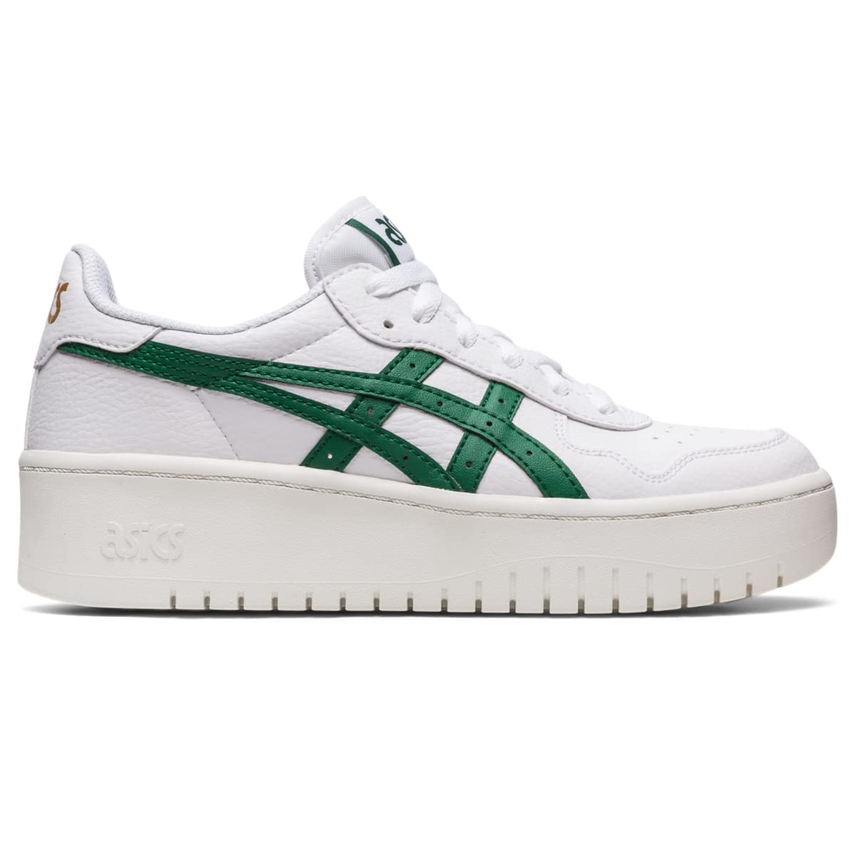 ASICS Women's Japan S PF Sportstyle Shoe 9.5 White/Shamrock Green