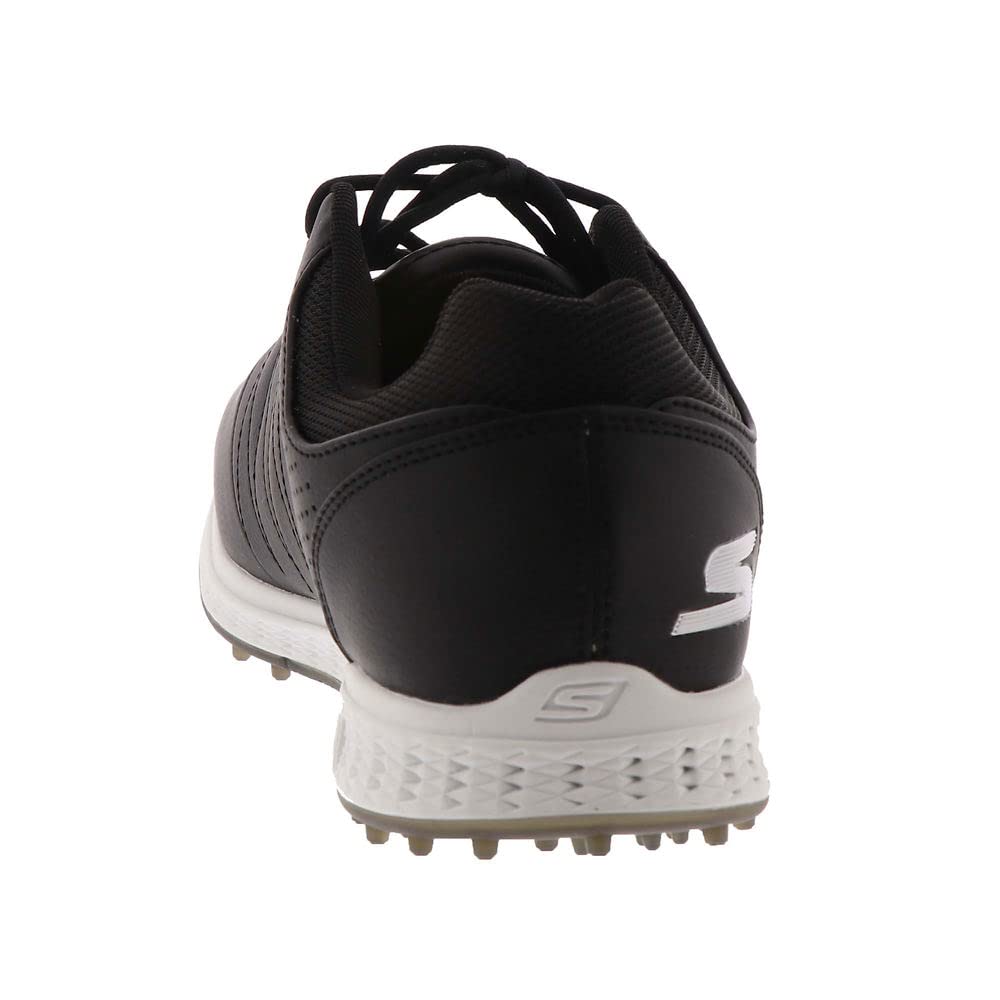 Skechers Men's Pivot Spikeless Golf Shoe, Black, 9.5 Wide