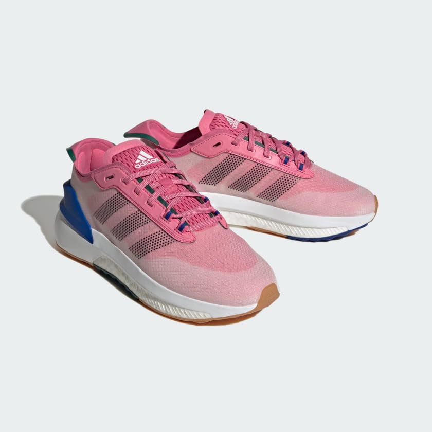 adidas Women's Avryn Sneaker 10 Pink Fusion/Pink Fusion/Team Royal Blue