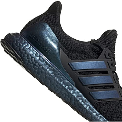 adidas Men's Ultraboost Ltd Running Shoe, Core Black-signal Cyan, 10