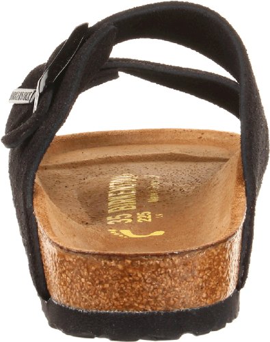 Birkenstock Unisex Arizona Sandal,Black Suede,42 M EU