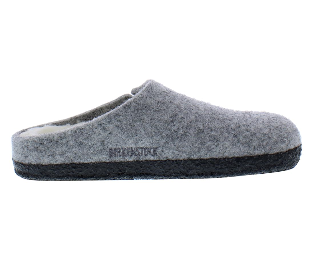 Birkenstock Zermatt Kids - Shearling Gray Wool 34 Narrow