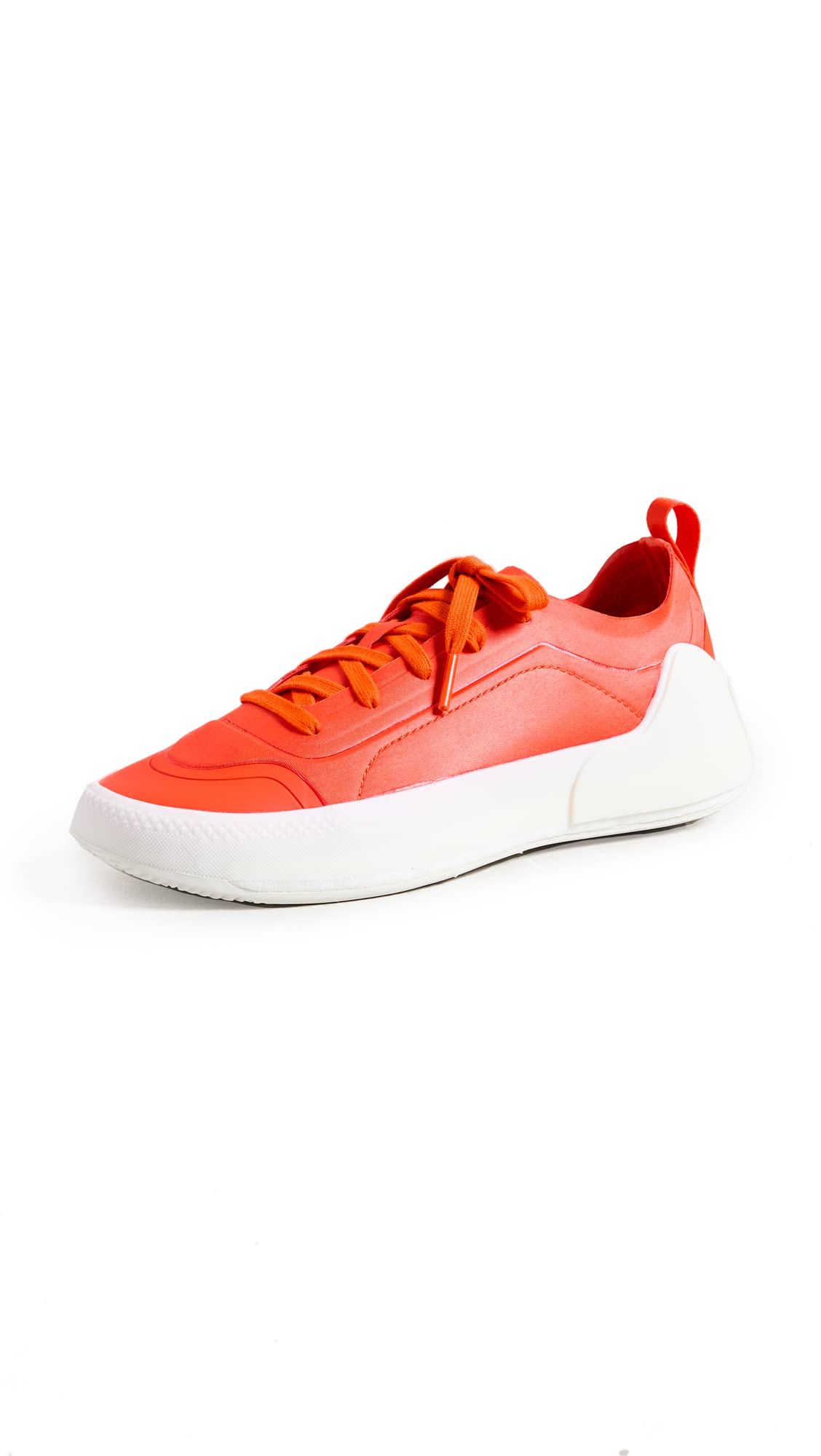 adidas by Stella McCartney Women's Asmc Treino Sneakers, Actora/Actora/Whtvap, Red, Orange, 8.5 Medium US