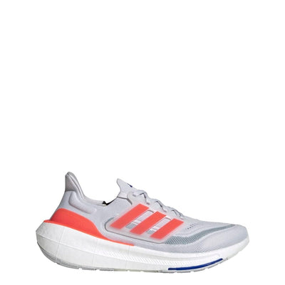 adidas Men's Ultraboost Light Running Shoe 7.5 Dash Grey/Solar Red/Lucid Blue