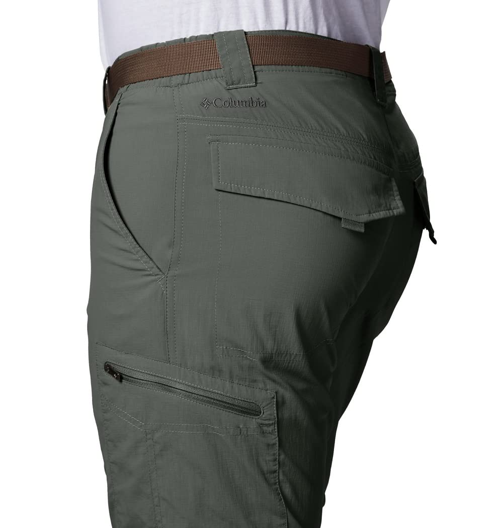 Columbia Men's Silver Ridge Convertible Pants 42W x 30L Gravel