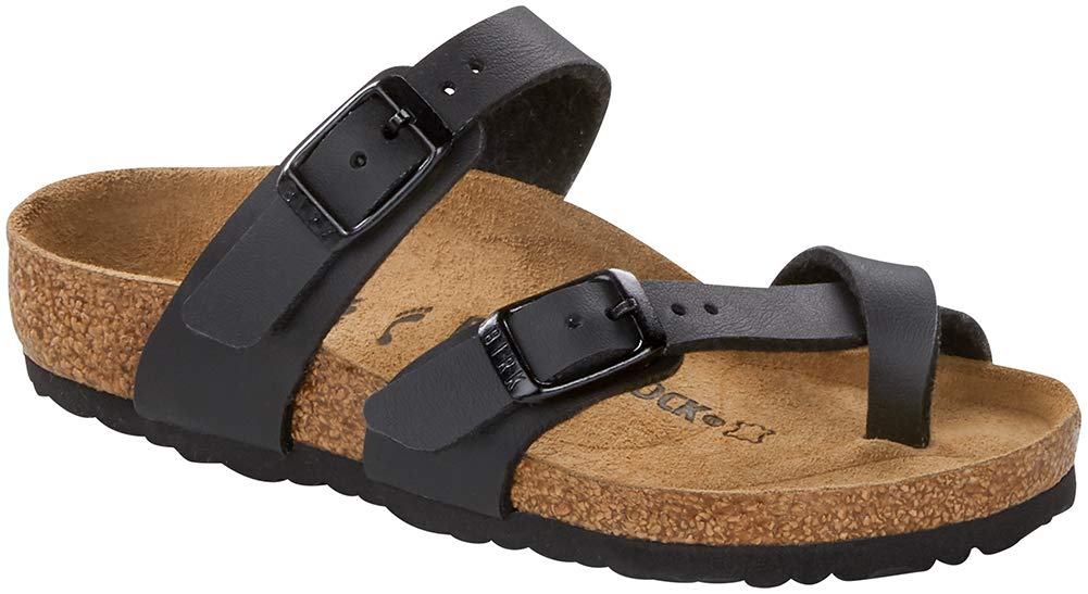 Birkenstock Girl's Mayari (Toddler/Little Kid/Big Kid) Black EU 32 (US 1-1.5 Little Kid) Narrow