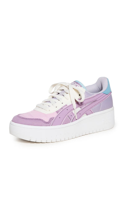 ASICS Women's Japan Sneakers, Barely Rose/Rose Quartz, Purple, 7 Medium US