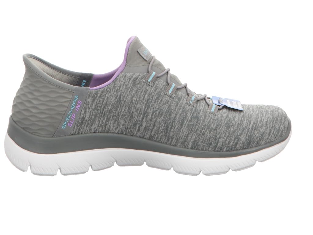 Skechers Women's Hands Free Slip-ins Summits Dazzling Haze Sneaker 11 Grey Mint