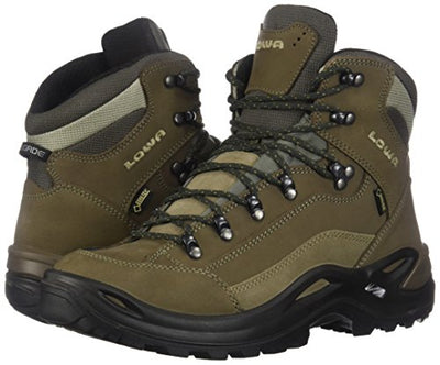 Lowa Women's Renegade GTX Mid Hiking Boot,Stone,9.5 W US