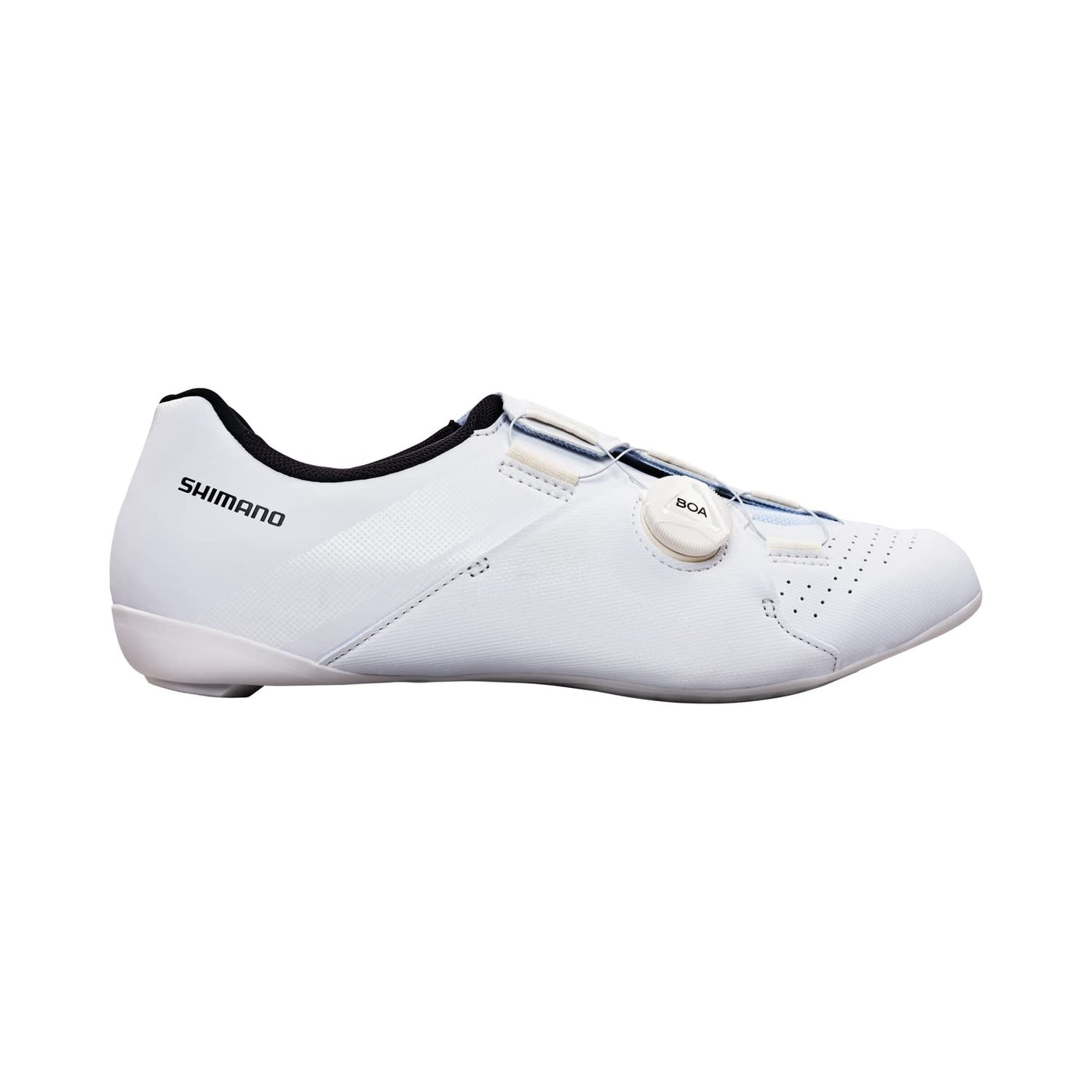 SHIMANO SH-RC300 Value-Packed Road Cycling Shoe, White, 11-11.5 Men (46 EU)