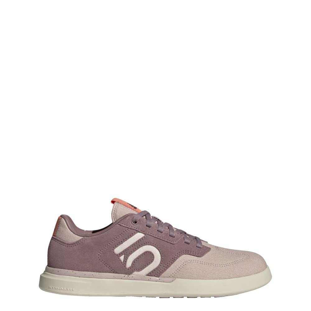 adidas Womens Sleuth Lace Up Sneakers Shoes Casual - Purple 8 Purple/Wonder Taupe/Coral Fusion