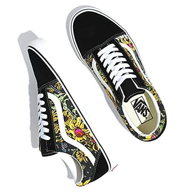 Vans Unisex Modern, Beauty Skull Black True White, 6 US Men