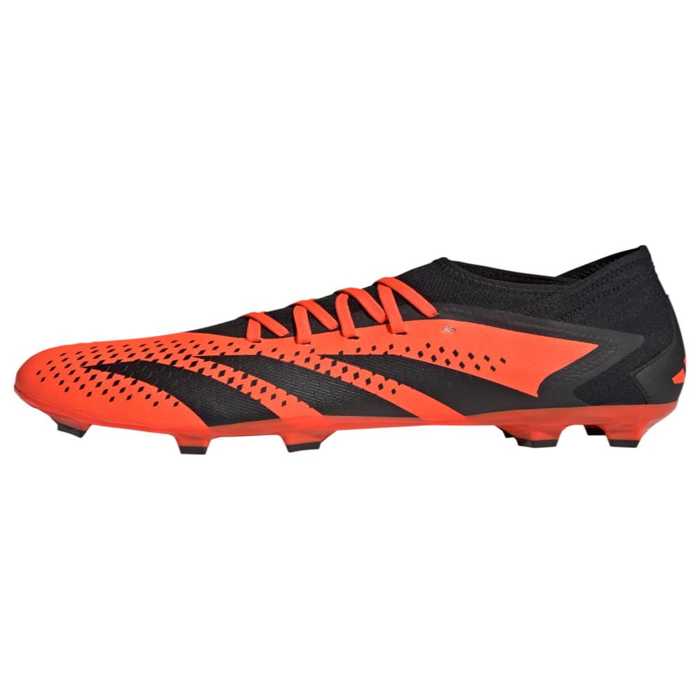 adidas Unisex Predator Accuracy.3 Firm Ground Soccer Cleats Shoe, Team Solar Orange/Black/Black, 7 US Men