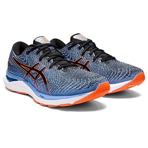 ASICS Men's Gel-Cumulus 24 Running Shoes, 14, Black/Shocking Orange