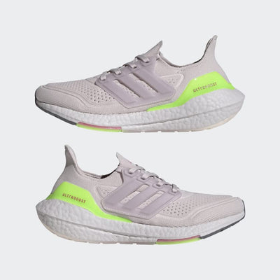 adidas Women's Ultraboost 21 Running Shoe 9 Ice Purple/Ice Purple/Rose Tone