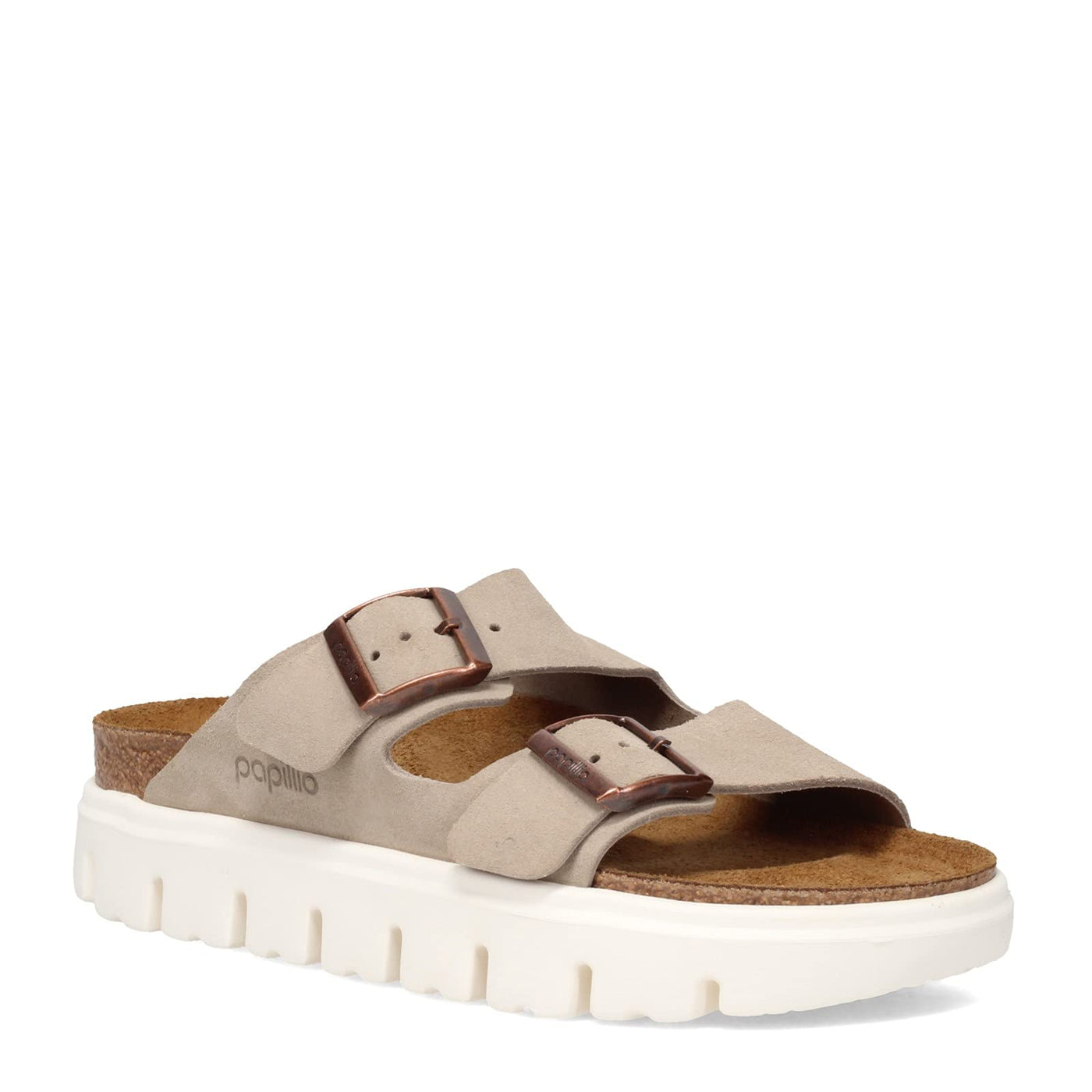 BIRKENSTOCK Arizona Platform Women | Taupe (1018135) (6, Taupe)