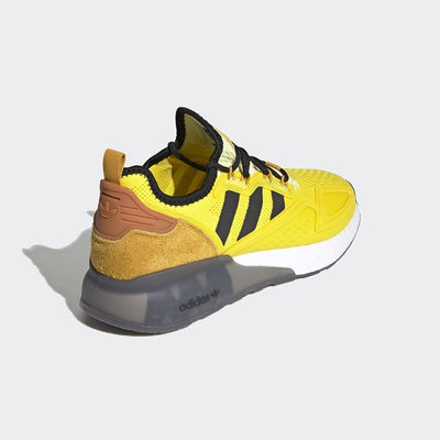 adidas Ninja ZX 2K Boost Shoes Men's, Yellow, Size 7.5