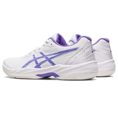 ASICS Women's Gel-Game 9 Tennis Shoes 6 White/Amethyst