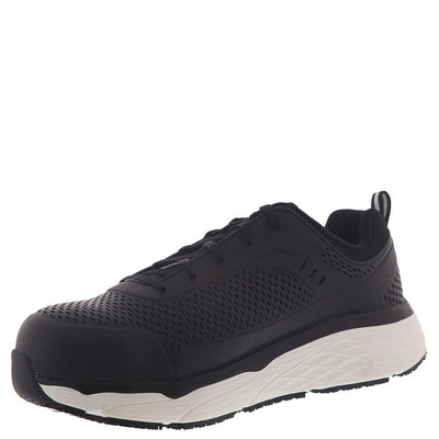 Skechers Kadmiel - Kaed Steel Toe Black/White 7.5 D (M)