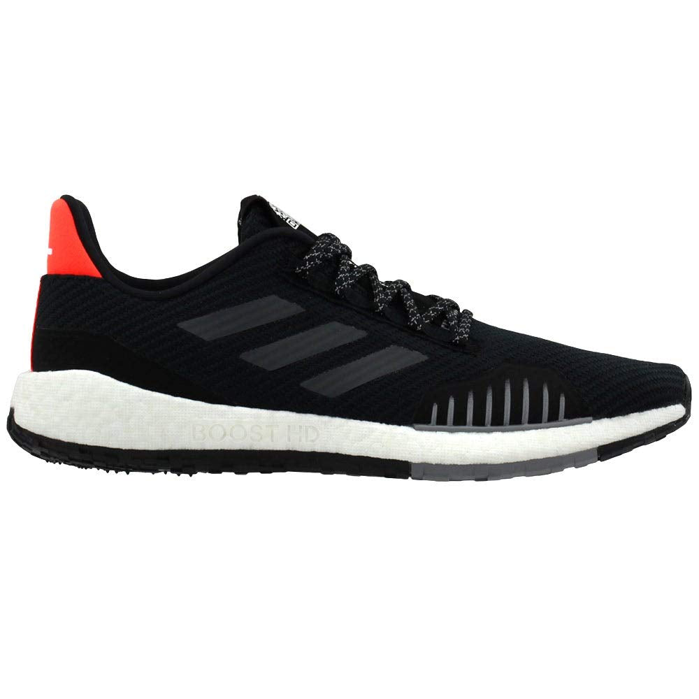 adidas Running PulseBOOST HD Winter Core Black/Grey Six/Solar Red 7 D (M)