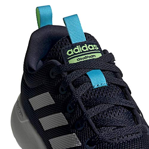 adidas Kids Boys Lite Racer CLN Lace Up Sneakers Shoes Casual - Blue - Size 2 M