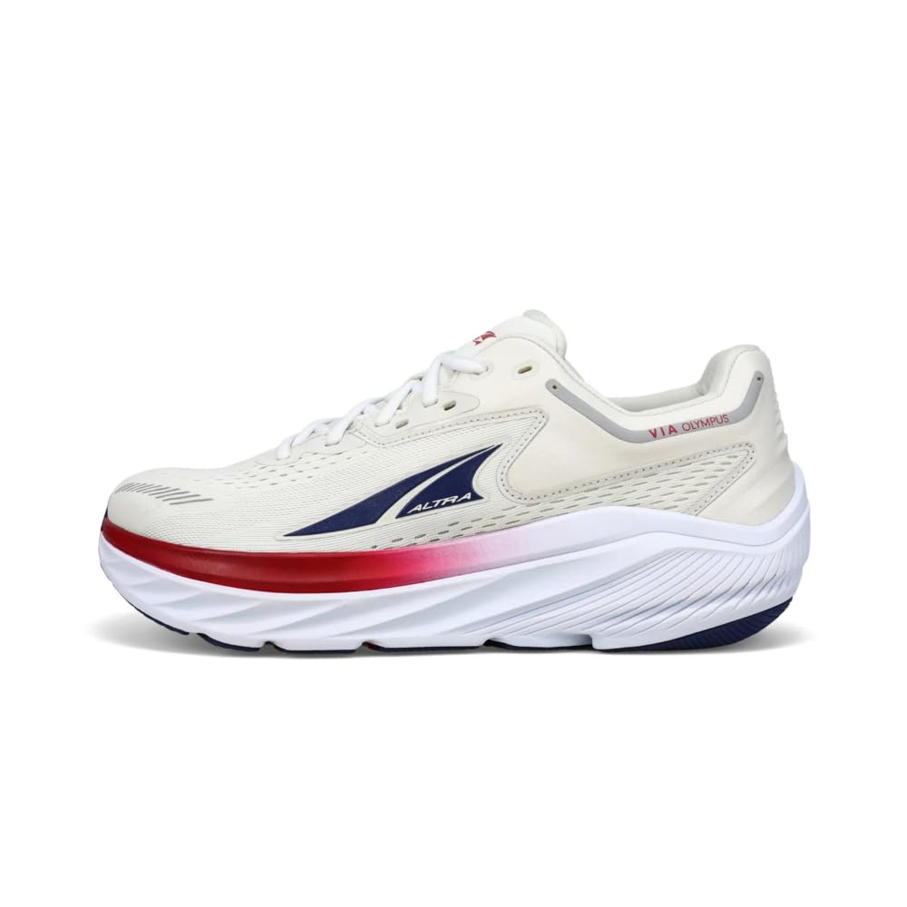 ALTRA Women's AL0A82CR Via Road Running Shoe, White/Blue - 5.5 M US