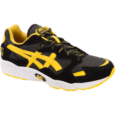 ASICS Tiger Unisex Gel-Diablo Shoes, 10, PERFORMANCE BLACK/TAI-CHI YELLOW