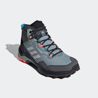 adidas Women's Terrex AX4 Mid Gore-TEX Hiking Shoe 6.5 Magic Grey/Dash Grey/Acid Red