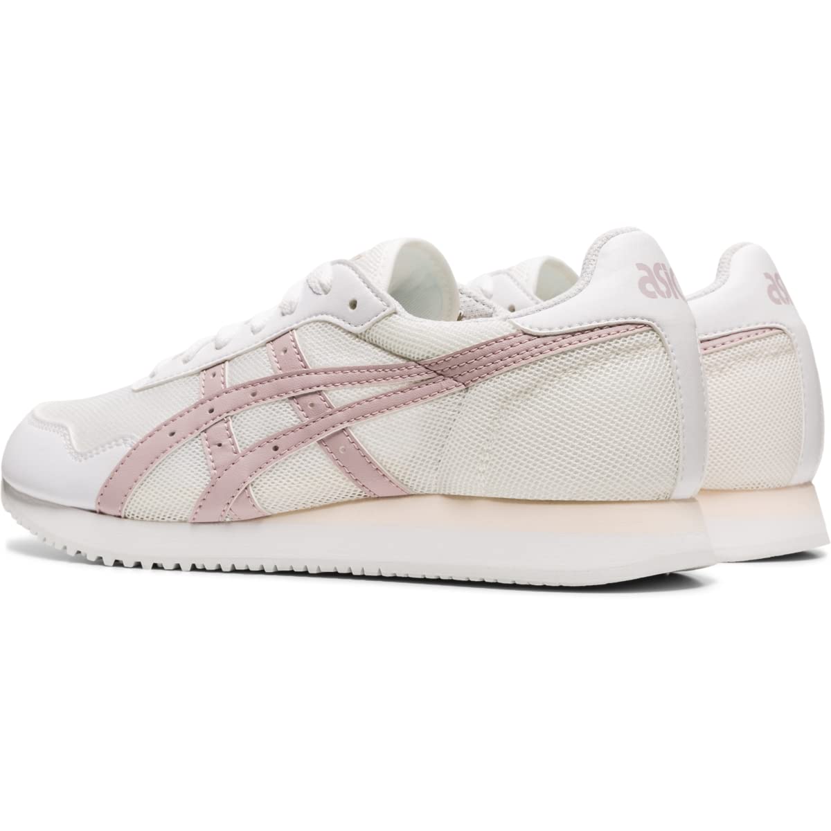 ASICS Tiger Women's Tiger Runner Shoes, 11, White/Watershed Rose