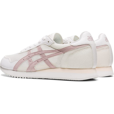 ASICS Tiger Women's Tiger Runner Shoes, 11, White/Watershed Rose