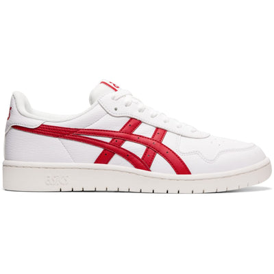 ASICS Men's Japan S Fashion Sneakers White/Speed Red 11.5