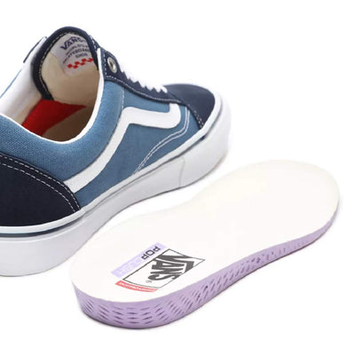 Vans Men's Skate Old Skool Sneaker, Navy/White, Size 11