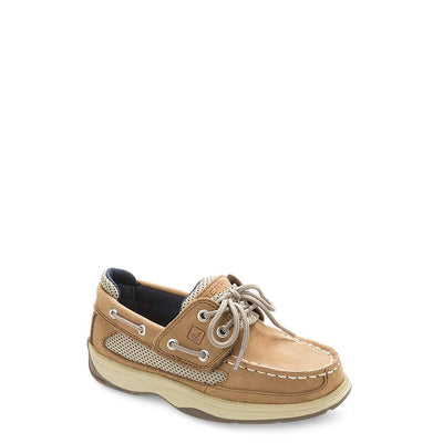 Sperry Top-Sider Lanyard CB Boat Shoe (Toddler/Little Kid) Little Kid (4-8 Years) 6.5 Little Kid Dark Tan/Navy