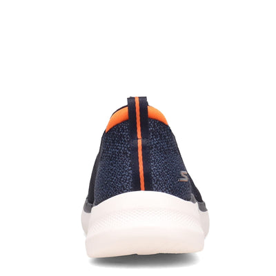 Skechers Men's Gowalk 6 - Stretch Fit Slip-on Athletic Performance Walking Shoe 14 X-Wide Navy/Orange