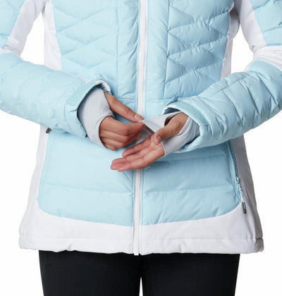 Columbia Bird Mountain Insulated Jacket Spring Blue/White MD