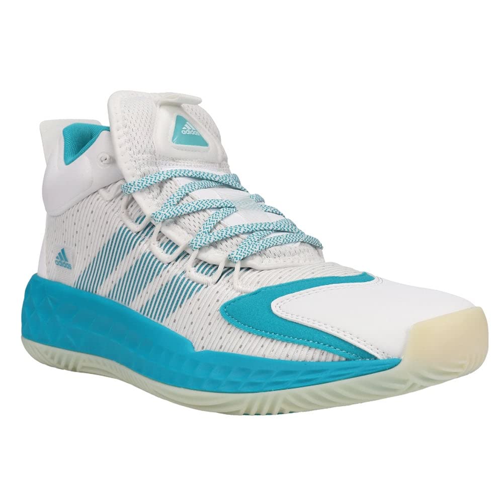 adidas Mens Sm Pro Boost Mid Basketball Sneakers Shoes Casual - White - Size 12 M