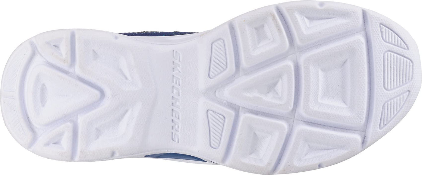 Skechers Unisex-Child Litebeams-Gleam N'dream Sneaker 3.5 Big Kid Navy/Multi