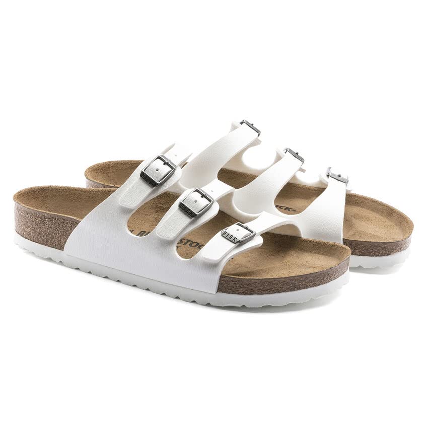 Birkenstock Florida Sandals WHITE BIRKO-FLOR EU 41 / US 10-10.5