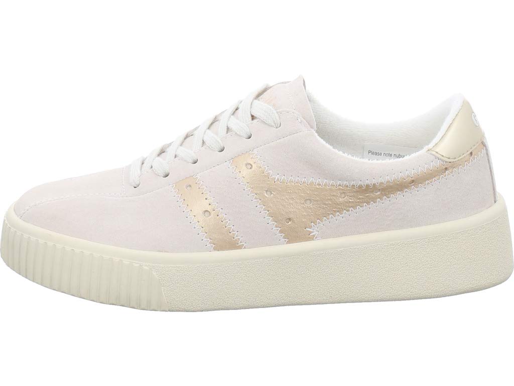 Gola Super Court Metallic Off-White/Gold 6 B (M)