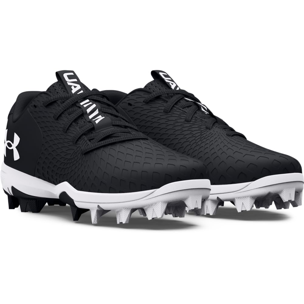 Under Armour Women's Glyde 2.0 Rm Softball Shoe 10 (001) Black/Black/White
