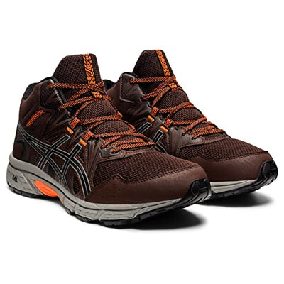 ASICS Men's Gel-Venture 8 Mid Top Running Shoes, 12.5, Coffee/Clay Grey