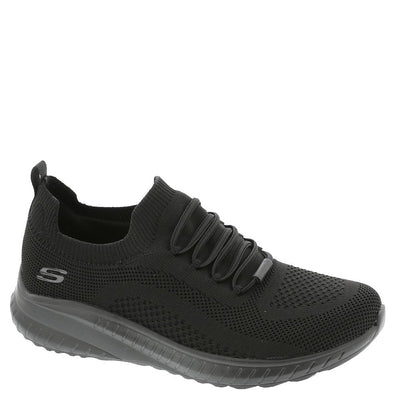 Skechers Women's Squad Chaos 108145 Food Service Shoe, Black, 8.5