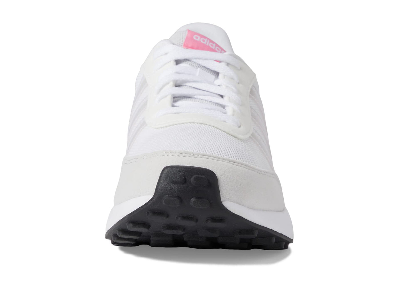 adidas Girl's Run 70s (Little Kid/Big Kid) White/Bliss Pink/Beam Pink 3 Little Kid M