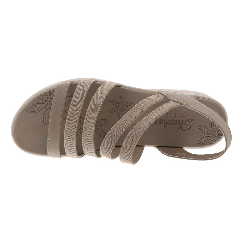 Skechers USA Pier-Lite - All You Women's Sandal 6 Taupe