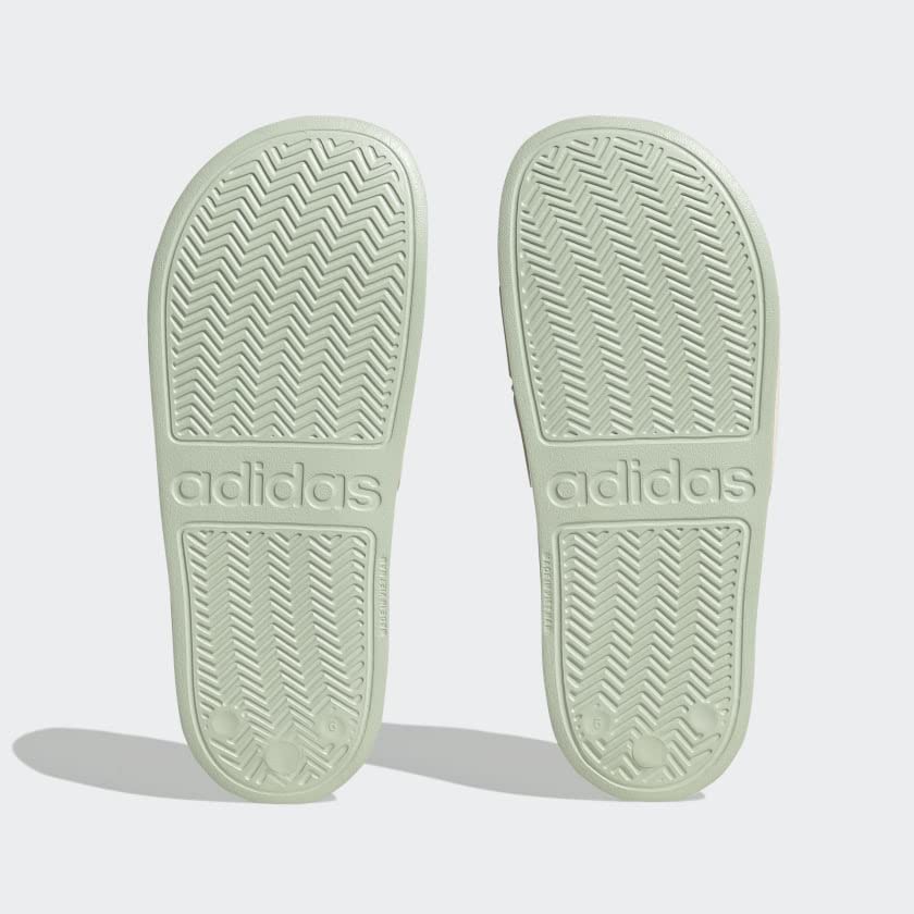 adidas Women's Adilette Slide 6 Wonder Quartz/Pulse Mint/Linen Green